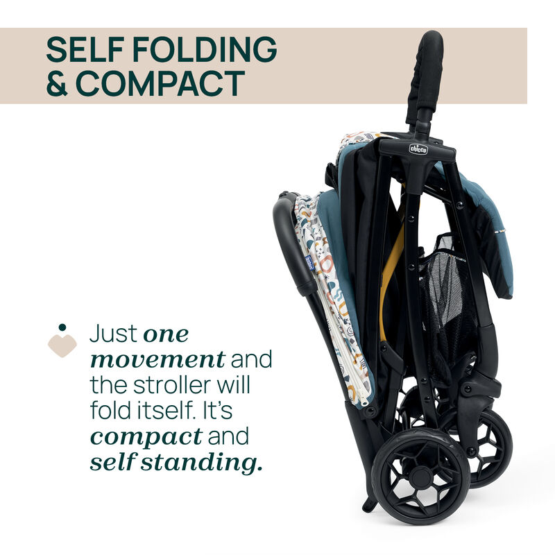 Glee Joyful Teal Stroller image number 2